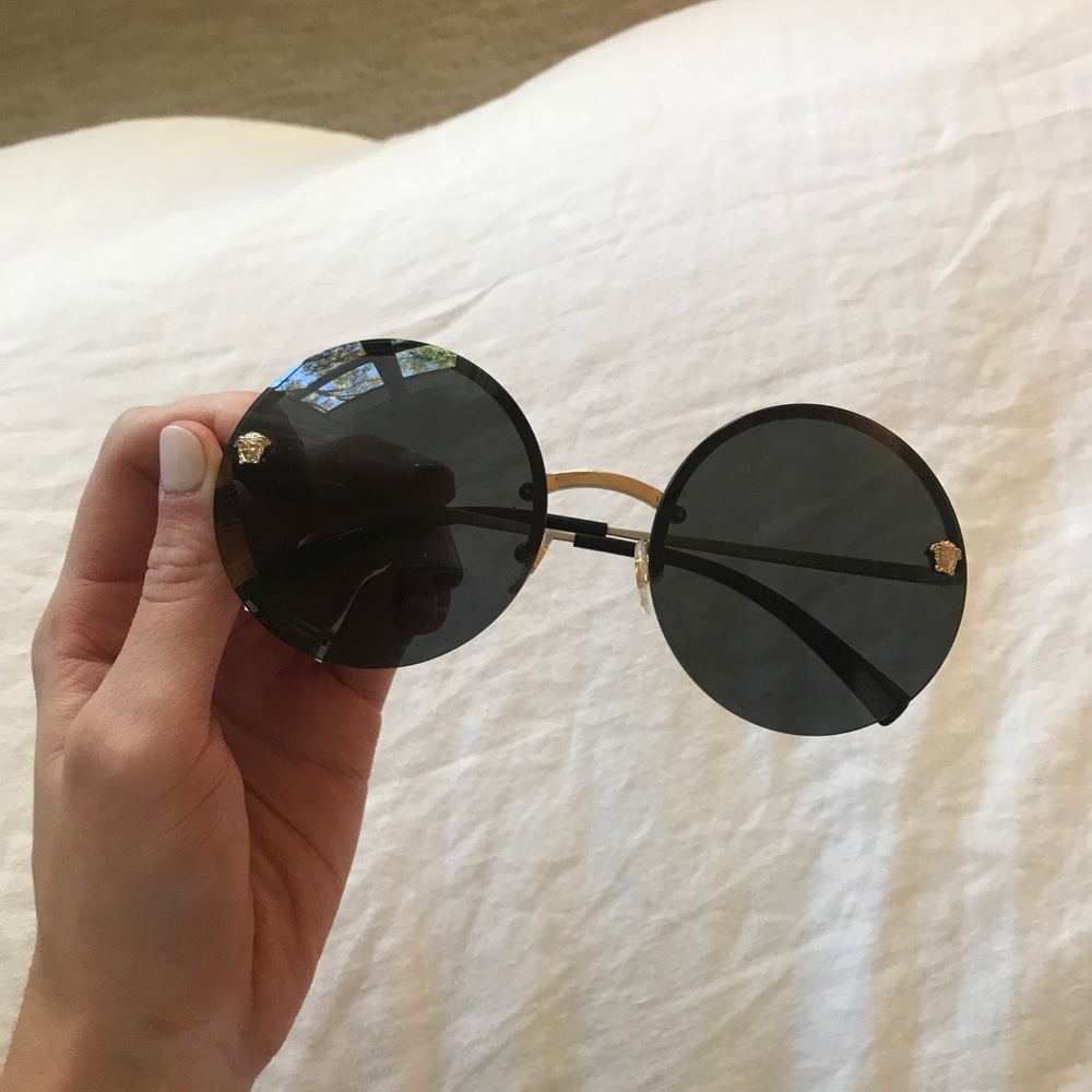 Versace Round Sunglasses